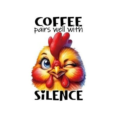 Nažehlovací obrázek - bláznivé kuře s hláškou (14,9 x 22,0 cm) – Hledejceny.cz
