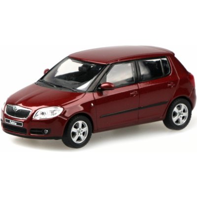 Abrex škoda Fabia II 2006 Šedá Anthracite Metalíza 1:43 – Sleviste.cz