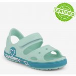 Coqui dětské sandály Yogi Lt. mint & Turquoise zelená – Hledejceny.cz