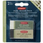 DERWENT Dual Eraser Pack - balení 2 ks – Zboží Dáma