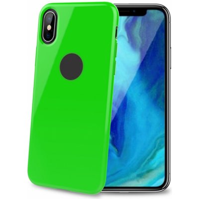 Pouzdro CELLY Gelskin Apple iPhone XS Max limeta – Zboží Mobilmania