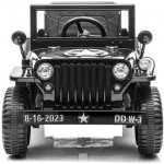 Mamido elektrický vojenský jeep Willys 4x4 černá – Zbozi.Blesk.cz