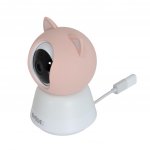 Evolveo Baby Monitor Lux chytrá 360° videochůvička růžová – Zboží Dáma