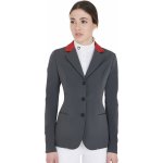 EQUESTRO Sako závodní Elegance dámské grey burgundy – Zboží Dáma