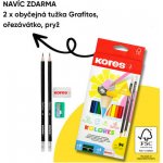 Kores Kolores 962199 trojhranné pastelky 12ks – Zboží Živě