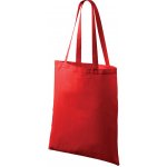 Nákupní taška malá červená plátěná 42x38cm – Zboží Mobilmania