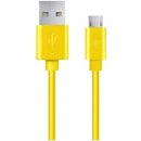 Esperanza EB177Y - 5901299919286 Micro USB 2.0 A-B M/M, 0,5m, žlutý