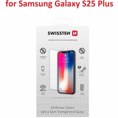 Swissten ochranné temperované sklo pro Samsung Galaxy S25 PLUS; 74518004 – Zboží Živě
