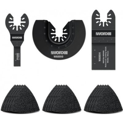 WORX 45905099 WA5099 - Sada příslušenství pro Sonicrafter, 18 ks – Zboží Dáma