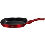 BerlingerHaus grilovací s mramorovým povrchem Metallic Line červená 28 cm – Hledejceny.cz