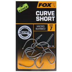 Fox Edges háčky Curve Shank Short vel.6 10ks