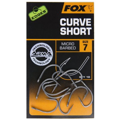 Fox Edges háčky Curve Shank Short vel.5 10ks – Hledejceny.cz