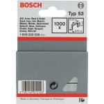 Sponky do sponkovaček Bosch PTK 3,6 LI, PTK 14 E Duotac, HT 8, HT 14, HMT 53 a HMT 57 - 6x11.4x0.74mm, 1000ks, typ 53 (1609200326) – Hledejceny.cz