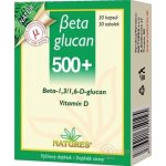 Natures beta glucan 500 30 kapslí – Hledejceny.cz