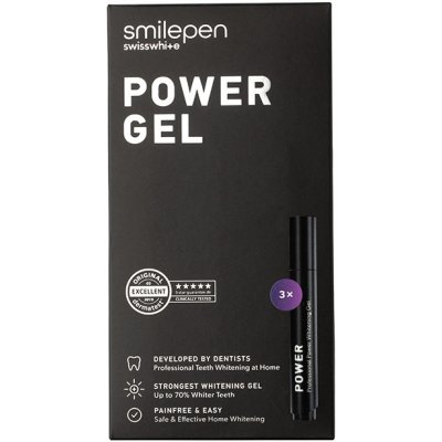 Smilepen POWER Whitening gel, sada bělicích gelových per 3 x 6 ml – Zboží Dáma