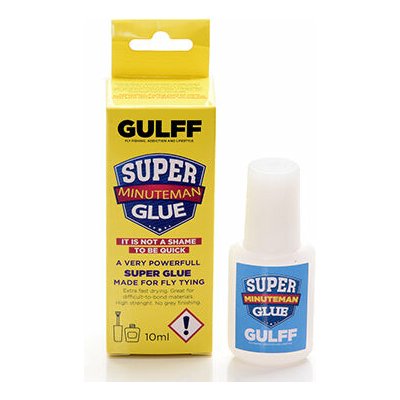 Gulff Vteřinové Lepidlo Minuteman Super Glue Thin 10ml – Hledejceny.cz