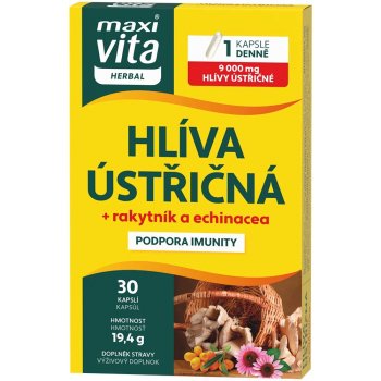 MaxiVita Herbal Hlíva ústřičná 30 kapslí