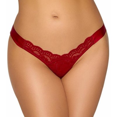 Cottelli Aki String (Red), sexy tanga s mašlí – Hledejceny.cz