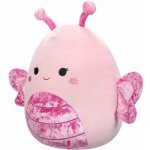Squishmallows VELVET Sametový Materiál MOTYL MOGO 30 cm – Zboží Dáma