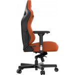 Anda Seat Kaiser 3 XL PVC kůže oranžová AD12YDC-XL-01-O-PVC – Zboží Dáma