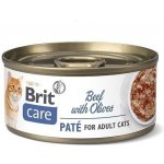 Brit Care Cat Beef Paté with Olives 70 g – Hledejceny.cz