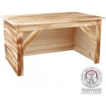 Trixie Dřevěný dům pro králíky opalované dřevo 50 x 26 x 31 cm – Zboží Mobilmania