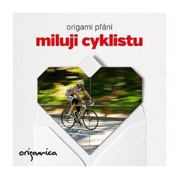 Origami přání - Miluji cyklistu