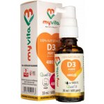 MyVita Vitamin D3 4000 IU Max 30 ml – Hledejceny.cz