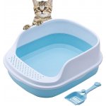 Verk Kočičí toaleta s lopatkou 48 x 38 x 19 cm – Zboží Mobilmania