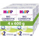 HiPP 2 Combiotik kojenecké mléko BIO 4x600g – Zboží Dáma