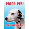 Autovýbava Grel nálepka pozor pes dalmatin