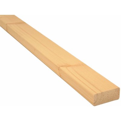 Hoblovaná lať - postelový profil smrk 28 x 65 x 2000 mm – Sleviste.cz