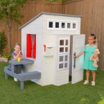 Kidkraft Dětský domeček Modern Outdoor – Zboží Mobilmania