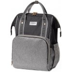 BabyOno Batoh taška Oslo Style + podložka šedá – Zboží Dáma