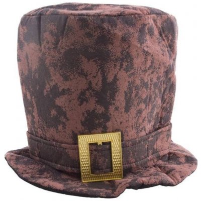 Legrační móda Top klobouk hnědý steampunk – Zboží Mobilmania