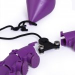 TRINFIT Hula hoop obruč 33,2 cm fialová – Zboží Dáma