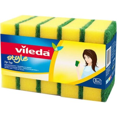 Vileda Kuchyňská houba TIP TOP 5 ks – Hledejceny.cz