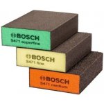 BOSCH Brusná houba Best for Flat and Edge; 68 x 97 x 27 mm, jemná – Sleviste.cz