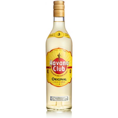 Havana Club 3y 37,5% 0,7 l (holá láhev) – Hledejceny.cz