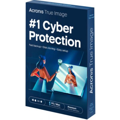 Acronis True Image Premium pro 1 počítač + 1 TB úložiště, předplatné na 1 rok – Zboží Živě