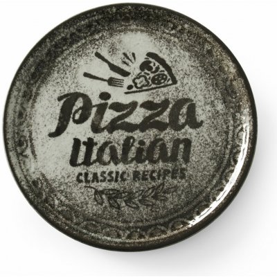 Hendi Kolekce pizza talířů Recipe Collection Black Černá 330mm – Sleviste.cz