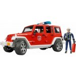 Bruder 2528 Jeep Wrangler požární s figurkou – Hledejceny.cz