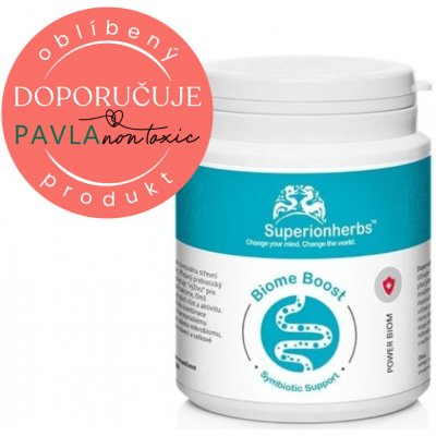 Superionherbs Biome Boost 90 kapslí – Hledejceny.cz