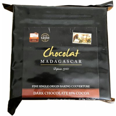 Chocolat Madagascar 85% tmavá čokoláda na vaření 1 kg – Hledejceny.cz