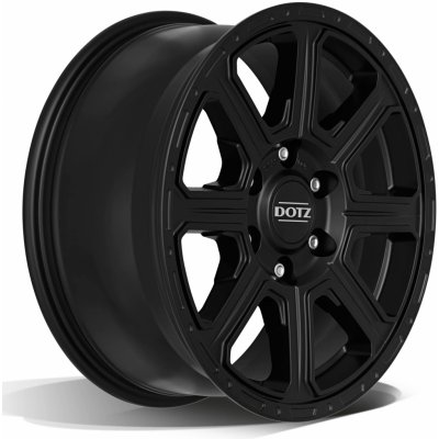 Dotz Kalahari 8x17 5x127 ET30 matt black – Zboží Mobilmania