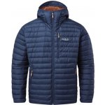 Rab Microlight Down Jacket deep ink marmalade – Zboží Mobilmania