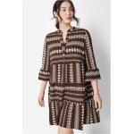 esmara Dámské tunikové šaty hnědá – Zboží Dáma