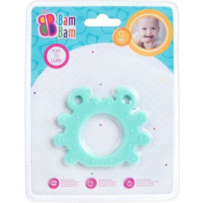 Bam Bam Baby kousátko krab plast pro miminko et429209