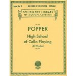 David Popper High School Of Cello Playing Opus. 73 noty na violoncello – Hledejceny.cz