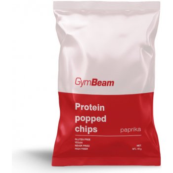 GymBeam Proteinové čipsy paprika 40 g